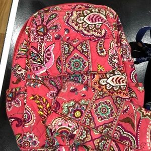 Vera Bradley small backpack and matching wallet